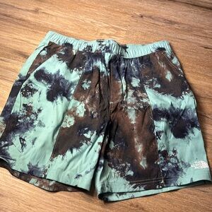 Men’s North Face Tie Dye Shorts